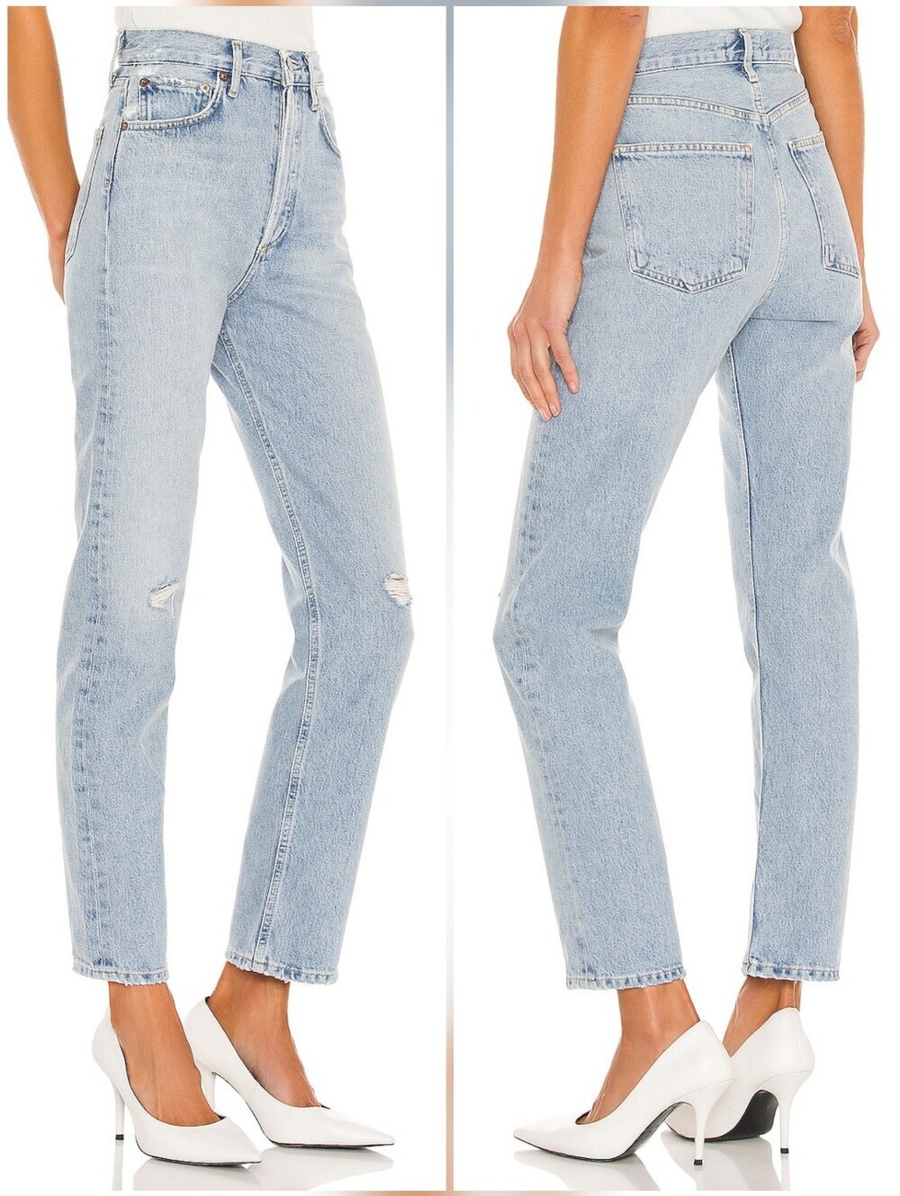 Agolde 90s Pinch Waist Jeans in Flashback Size 25